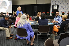 group discussion at Rural Health conference