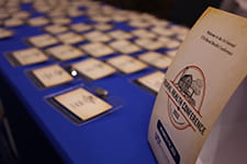 Entry table with name tags